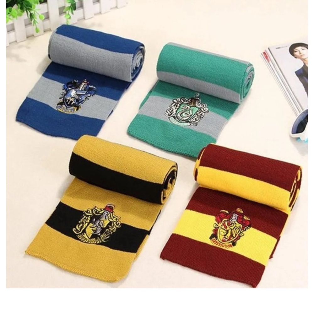 Harry Potter House Scarves. Set of four. - Picture 2 of 6